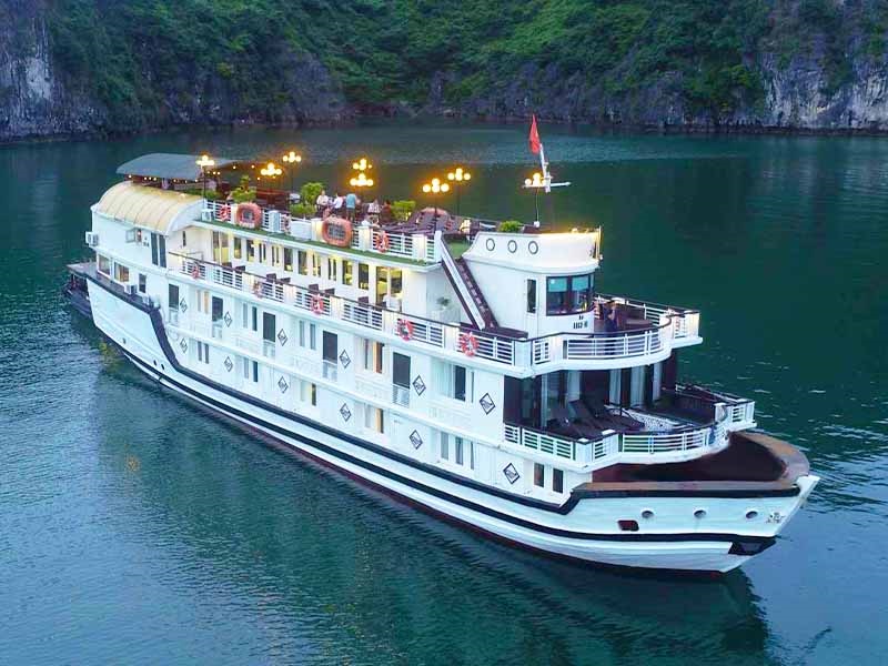 Bai Tu Long Bay Cruise 2 Days 1 Night on La Regina Classic Cruise
