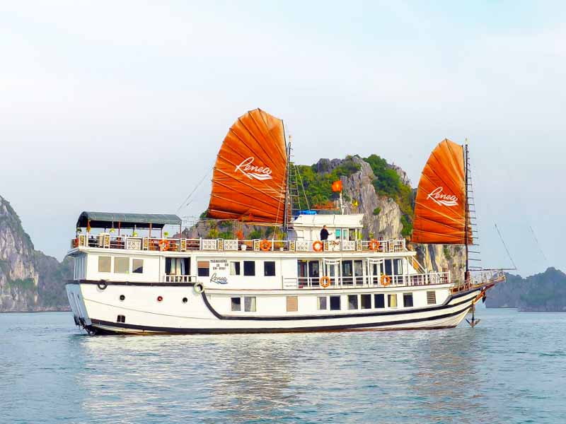 Bai Tu Long Bay Cruise 2 Days 1 Night on Renea Classic Cruise